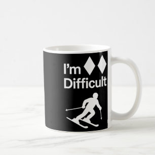 Mug Je Double Diamant Noir Double Difficulté Ski Snowb