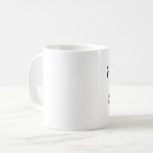 Mug je double le défi de dawg vous pour m'embrasser (Devant gauche)