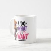 Mug Je fais ce que je veux (Devant gauche)