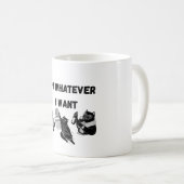 Mug Je fais ce que je veux (Devant droit)