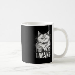 Mug Je Fais Ce Que Je Veux Chat Halloween Drôle Chat H