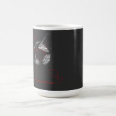 Mug Je Fais Ce Que Je Veux Typographie de Chat (Centre)