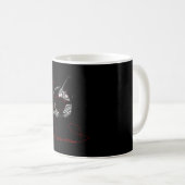 Mug Je Fais Ce Que Je Veux Typographie de Chat (Devant droit)