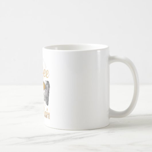 Mug Je Fais D'Abord Le Café Barbier Coiffeur Coiffeur (Droite)