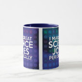 MUG JE FAIS DE GRANDS JOKES SCIENTIFIQUES PÉRIODIQUEME (Centre)