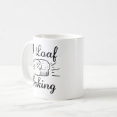 Mug Je fais de la cuisson de pain (Devant gauche)