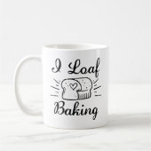 Mug Je fais de la cuisson de pain (Gauche)