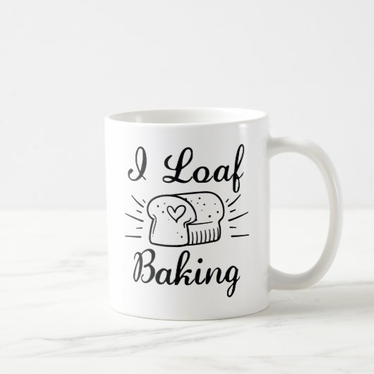 Mug Je fais de la cuisson de pain (Droite)