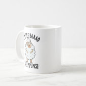 Mug Je Fais De Mauvais Puns De Moutons Drôle Animal Pu (Devant gauche)