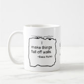 Mug Je fais des choses tombe des murs. Règles basses ! (Gauche)