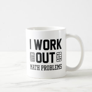 Mug Je fais des problèmes de maths