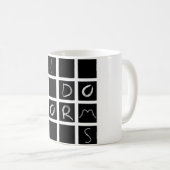 Mug je fais des vers (Devant droit)