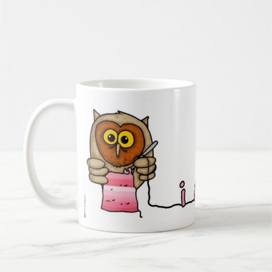 Mug je fais du crochet (Gauche)
