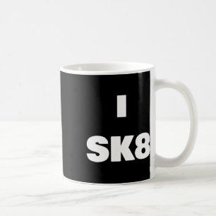 Mug Je fais du skate ! T-shirt de skateboard pour garç