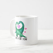 Mug Je fais du temps pour toi Dinosaure Dinosaure La S (Devant gauche)