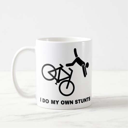 Mug Je fais mes propres cascades (Gauche)