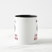Mug Je fais mes propres expériences - Grunge de scient (Centre)