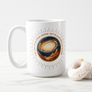 Mug Je fais partie d'un univers infini.