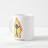 Mug Je fais tout mes propres cascades (Devant gauche)