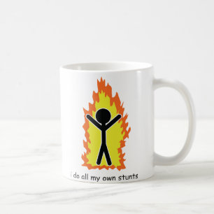 Mug Je fais tout mes propres cascades