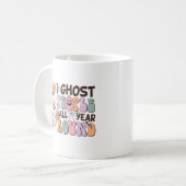 Mug Je fantôme les gens toute l'année super Halloween (Devant gauche)