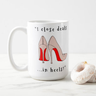 Mug Je ferme des affaires en talons !