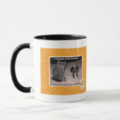 Mug Je fixe le chiot (Gauche)