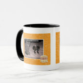 Mug Je fixe le chiot (Devant gauche)