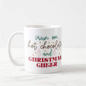 Mug Je fonctionne au chocolat chaud - Noël (Gauche)