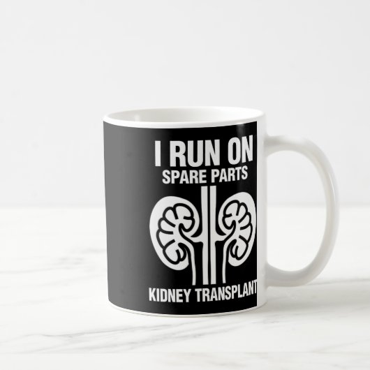 Mug Je Fonctionne Sur Pièces De Rechange Fun Kidney Tr (Droite)