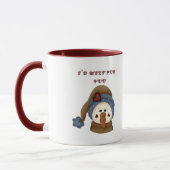 Mug Je fondrais pour vous le bonhomme de neige (Gauche)