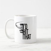 Mug Je frapperais ce cadeau drôle de disque de golf sp (Gauche)