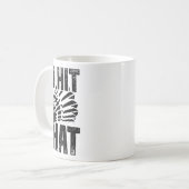 Mug Je frapperais ce Volant de badminton Badminton Pla (Devant gauche)