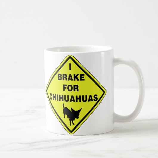 Mug Je freine pour des chiwawas (Droite)
