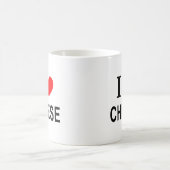 Mug Je ❤️ FROMAGE J'AIME FROMAGE JE ❤️ FROMAGE (Centre)