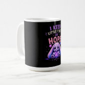 Mug Je garde de petits morceaux d'espoir (Devant gauche)