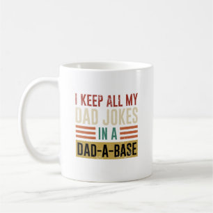 Mug Je garde tout mon papa plaisante dans un Papa-A-Ba