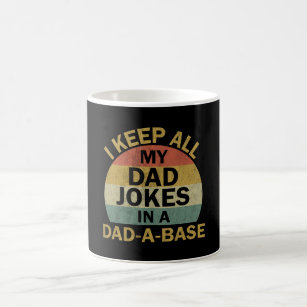 Mug Je garde tout mon père plaisante dans un papa-à-ba