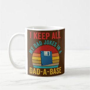 Mug Je garde toutes mes blagues de papa dans une base