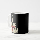 Mug Je hais Satan (Devant gauche)