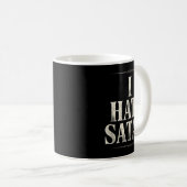 Mug Je hais Satan (Devant droit)