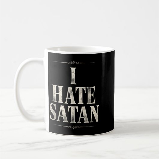 Mug Je hais Satan (Gauche)