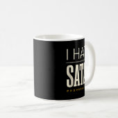 Mug Je hais Satan (Devant droit)