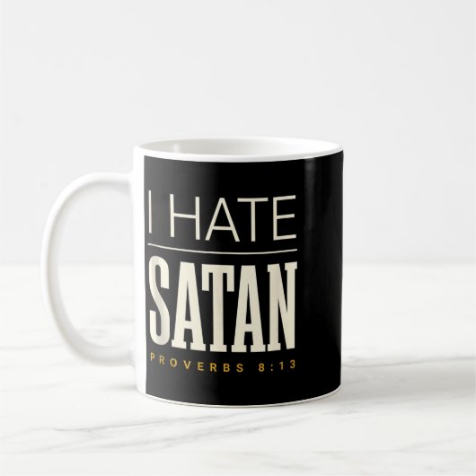 Mug Je hais Satan (Gauche)