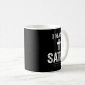Mug Je hais Satan (Devant droit)