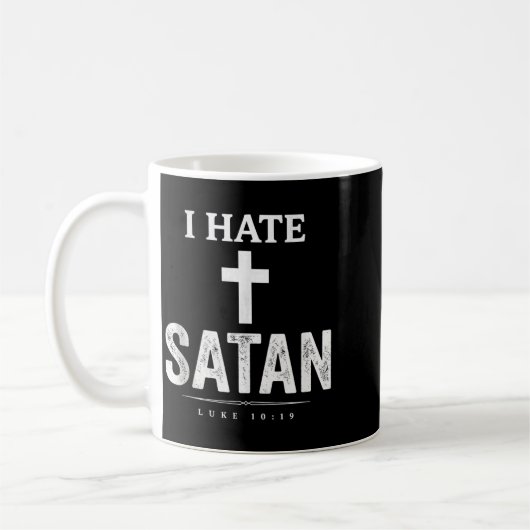 Mug Je hais Satan (Gauche)