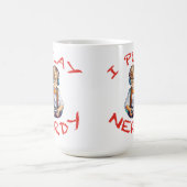 Mug Je joue au gamer nerdy (Centre)