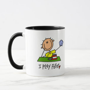 Mug Je Joue au Poker Tshirts et Cadeaux