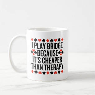Mug Je Joue Au Pont Moins Cher Que La Thérapie