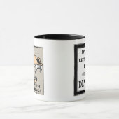 Mug "Je joue avec des choses mortes" Paléontologie Fos (Centre)